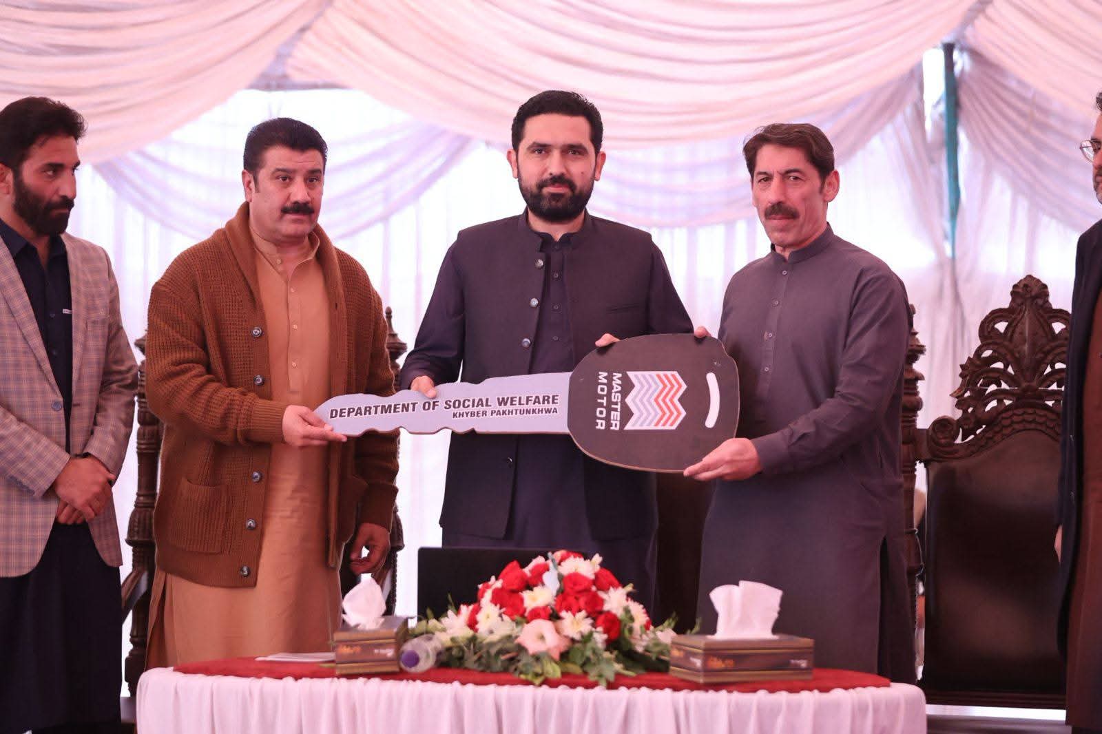 KP Govt. handover 23 new vehicles to Special Education Institutions.jpeg